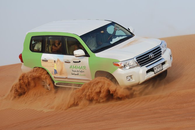 Morning Safari by 4x4 from Dubai with Sand Boarding - What dune bashing feels like in practice