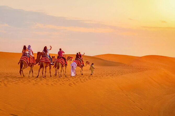 Morning Thrill: Exciting Desert Safari Adventure Camel Ride Dubai - Drinks are useful, but this is not a meal tour
