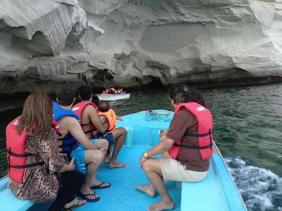 Mystic Musandam Full-Day Sea Safari - Swimming, snorkeling, and the banana boat