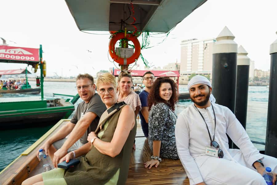 Old Dubai: Premium Guided Tour with Street Food & Abra Ride - The Spice Souk is the sensory high point