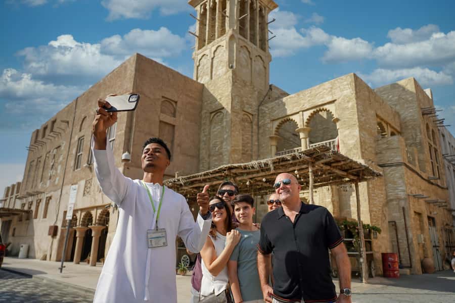 Old Dubai: Premium Guided Tour with Street Food & Abra Ride - Al Seef gives you an easy creekside introduction