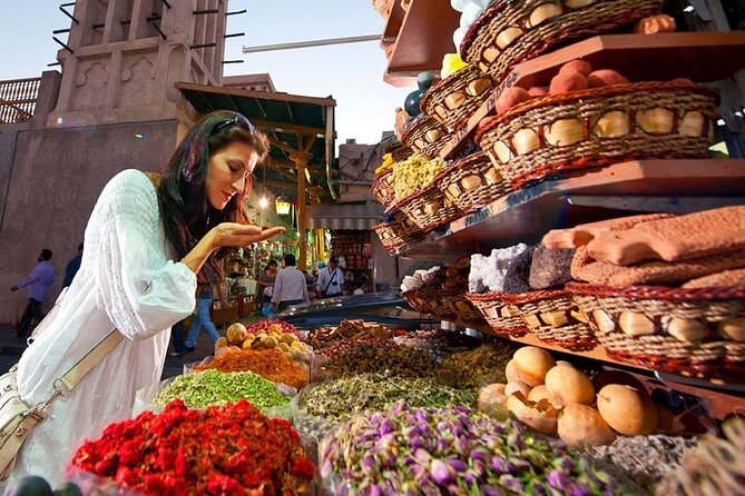 Old Dubai Shopping Tour (Textile, Spice and Gold Souq) - Spice Souk: saffron, dry fruits and firm sales pitches