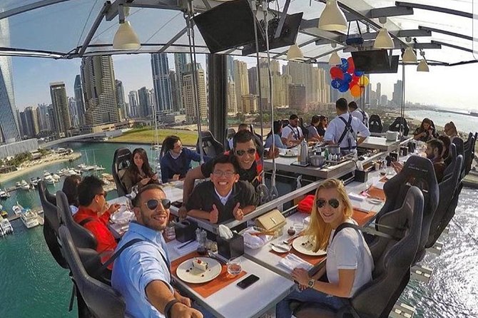 On Air Dinner Adventure in Dubai - What the Dubai dinner actually feels like