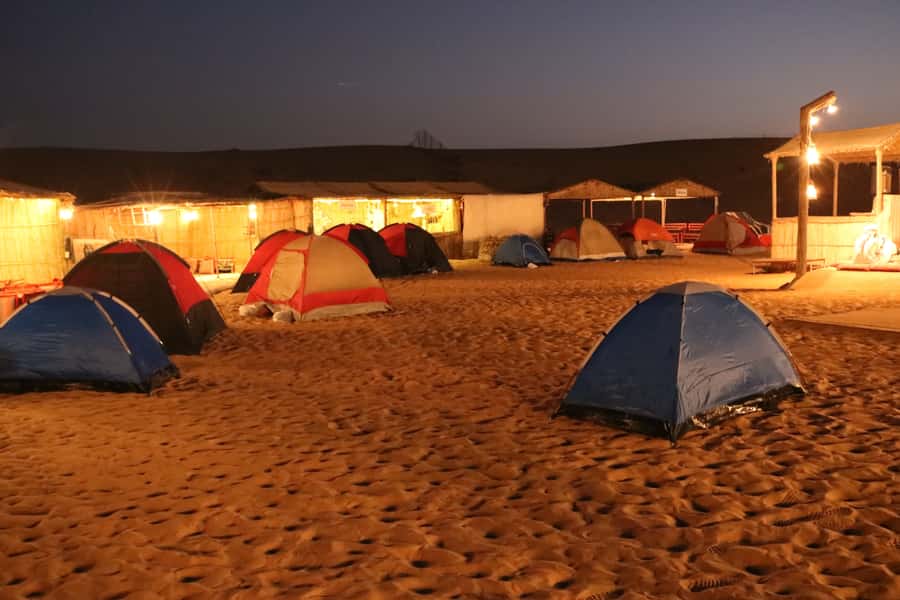Overnight Dubai Desert Safari with BBQ Dinner - Lahbab dunes and the 4WD ride