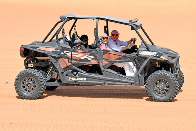 Polarize Dune Buggy 1000cc in Red Dunes Desert - The guide can shape the whole afternoon