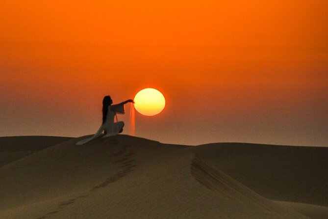 Premium Desert Safari: BBQ, Quad Bike & Sandboarding - Thirty minutes on a two-seater quad bike
