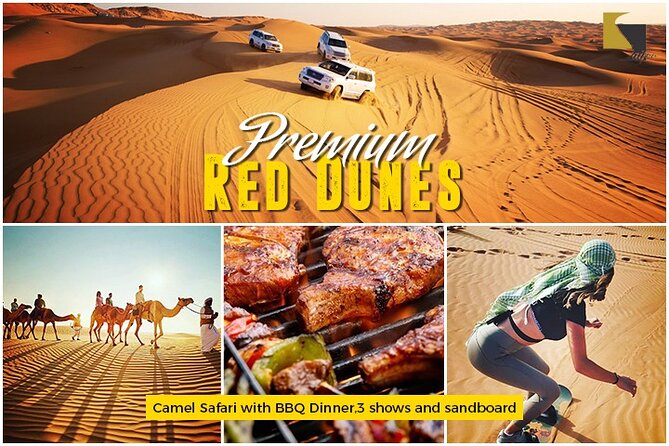 Premium Desert Safari Dubai: Desert Camping & Dune Bashing - The first stop: air down, then head for the dunes