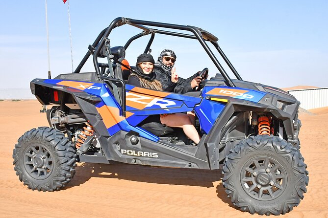 Premium Desert Safari Dune Buggy Camel Ride Sandboard & BBQDinner - Camp 22 and the shift from action to evening