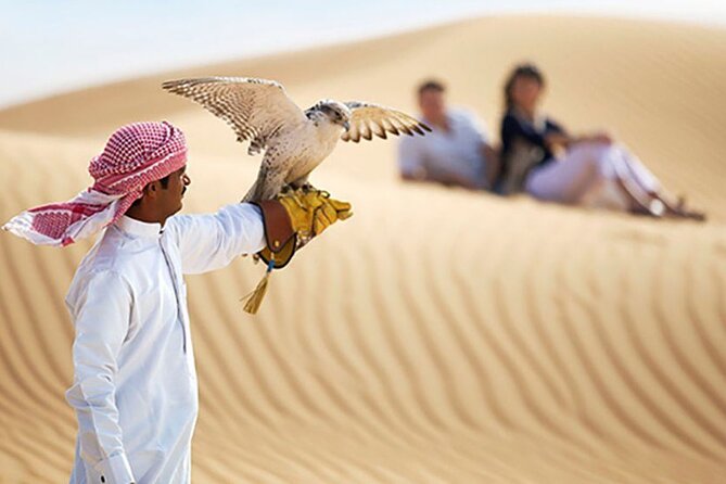 Premium Dubai Desert Safari Experience - Fire, belly dance, and Tanoura after dark