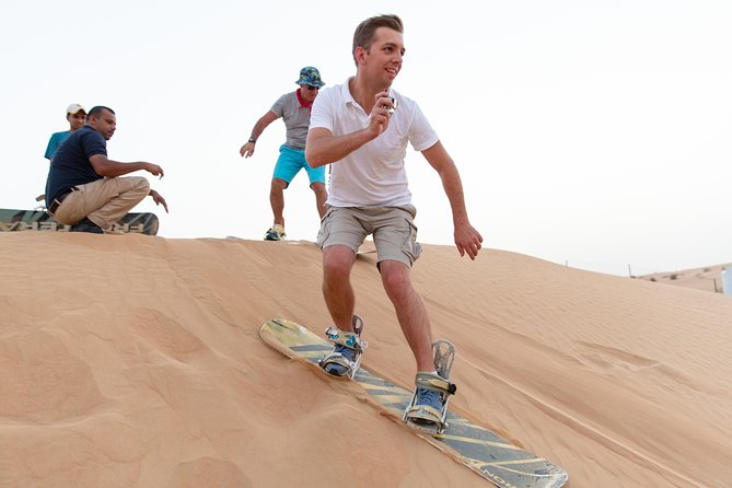 Premium Dubai Desert Safari with BBQ Dinner in the Red Dunes - The thrill of dune bashing