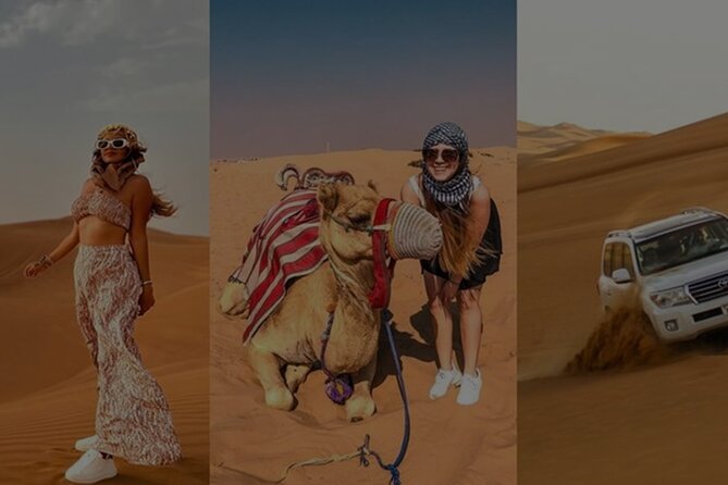 Premium Evening Desert Safari Dubai with Camel Ride & BBQ Dinner - The 45-minute ride from Dubai to Lahbab