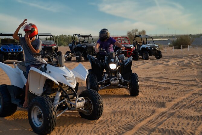 Premium Hot Air Balloon, Breakfast, Camel Ride, Quad Bike & More - Short camel ride and quad biking