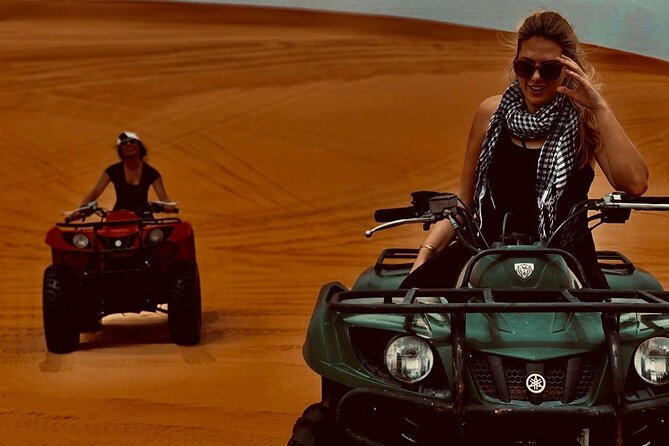 Private 4Hour Desert Adventure: Dune Bashing, Camel Ride & Photos - Lahbab’s red dunes set the scene