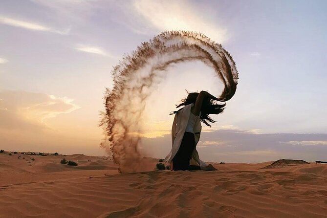Private 4Hour Desert Adventure: Dune Bashing, Camel Ride & Photos - Falcon photos and simple desert memories