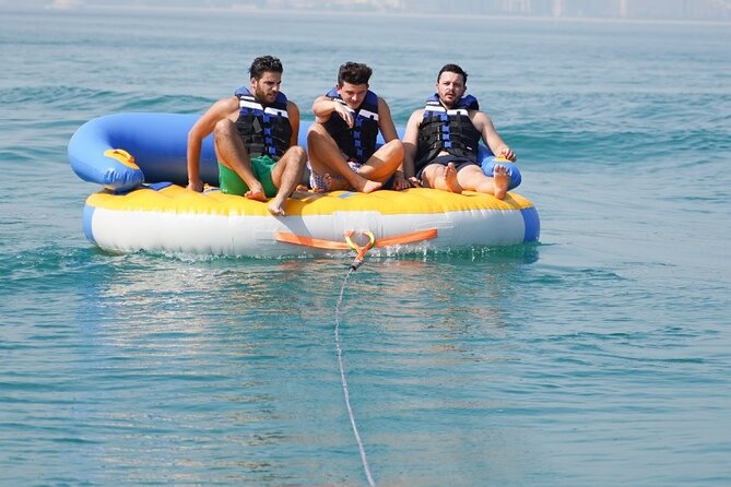 Private 60-min Group Tubing on Speedboat in Dubai - Who will enjoy this most