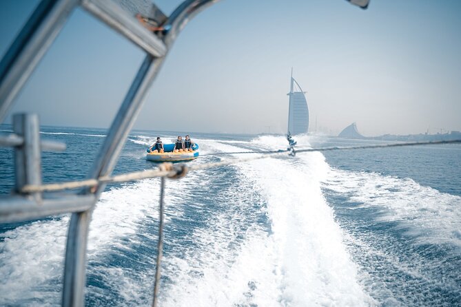 Private 60-min Group Tubing on Speedboat in Dubai - Photos and videos included with the experience