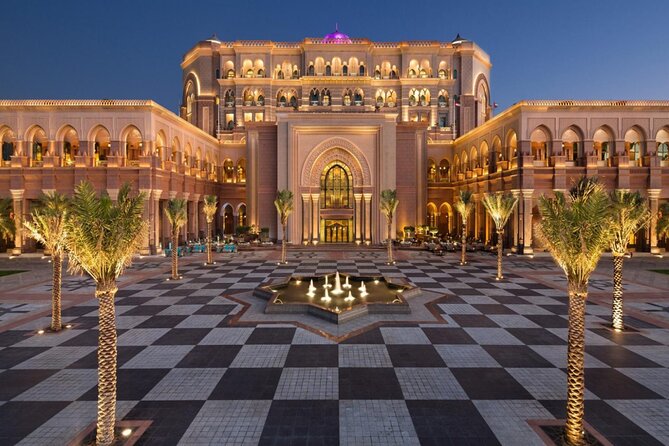 Private Abu Dhabi City Tour - Emirates Palace and the Presidential Palace