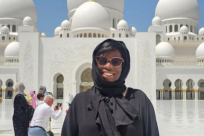 Private Abu Dhabi City Tour with Pick up from Dubai or Abu Dhabi - Emirates Palace and the Corniche show modern Abu Dhabi