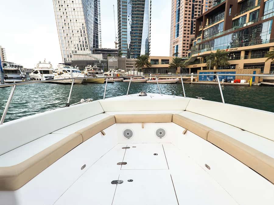 Private Boat Dubai: 36ft - Atlantis The Palm from the water