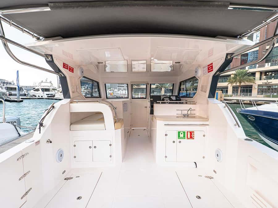 Private Boat Dubai: 36ft - Ain Dubai and the return to the marina
