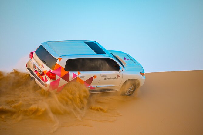 Private Dune Bashing in Abu Dhabi - Morning Desert Safari - The Land Cruiser Makes a Difference