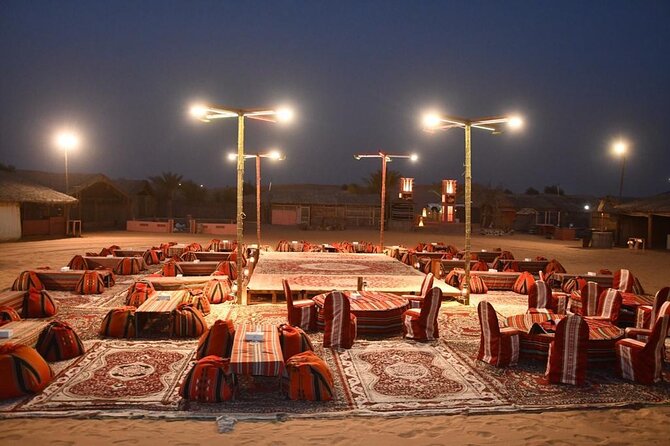 Private Evening Desert Safari with BBQ Dinner Dubai - A short camel ride, coffee, and camp customs