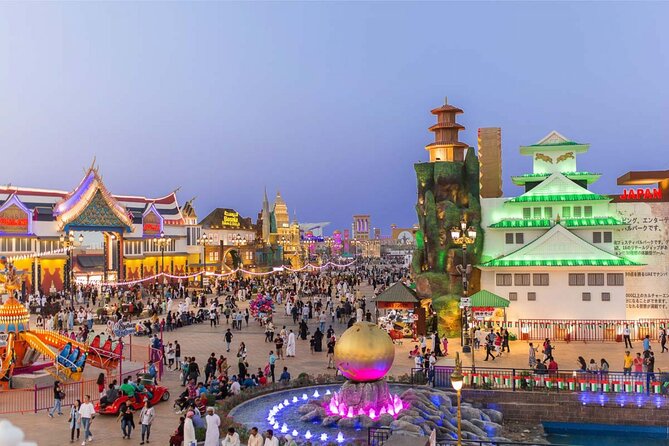 Private Half-Day Tour in Dubai Miracle Garden and Global Village - Is $181.41 per person a fair price?