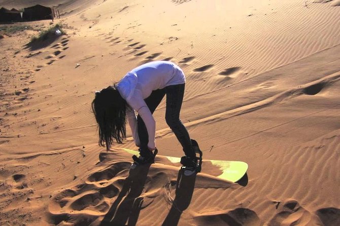 Private Morning Desert Safari Dubai with Dune Bashing & Sandboard - Camel riding and the slower side of the desert