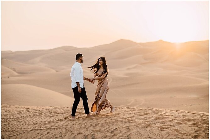 Private Morning Desert Safari Dubai with Dune Bashing & Sandboard - Sandboarding on the big slopes