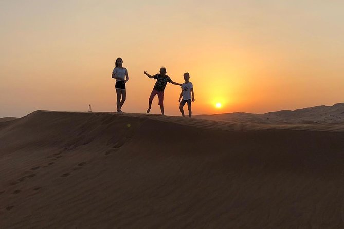Private Morning Desert Safari Dubai with Dune Bashing & Sandboard - Guide quality and the human side of the trip