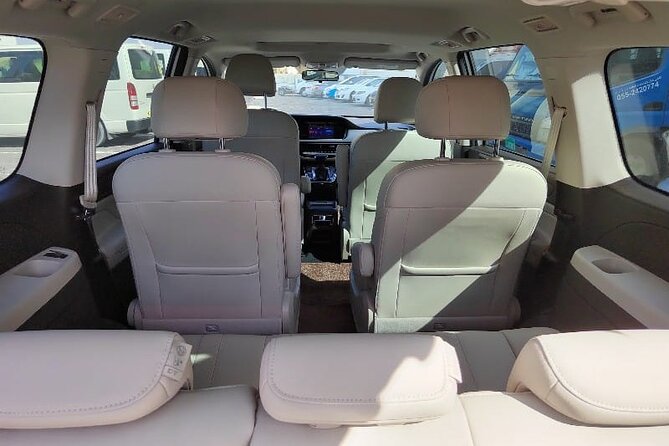 Private Transfer In Dubai - What the price covers