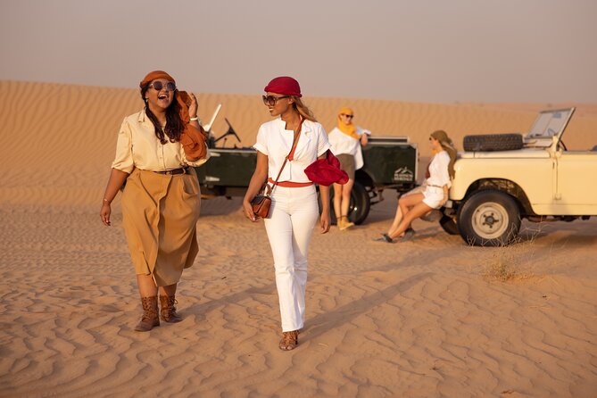 Private Vintage Land Rover Heritage Desert Safari- 4 Course Dinner & Activities - What the $976.86 price really buys