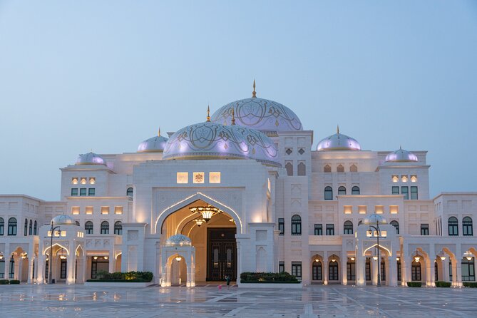Qasr Al Watan Presidential Palace Abu Dhabi Ticket - Entering the grand halls and marble interiors