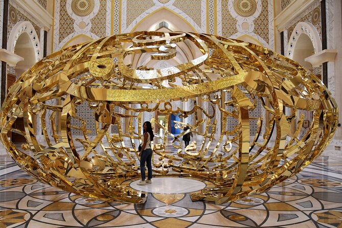 Qasr Al Watan Presidential Palace Abu Dhabi Ticket - The library and exhibitions add meaning