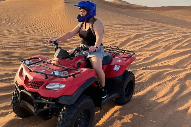 QUAD BIKE self Drive with Desert safari Full Program - The Bedouin-style camp and evening entertainment