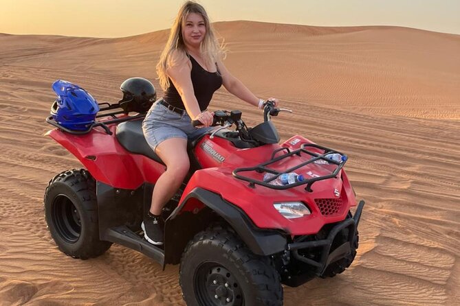 QUAD BIKE self Drive with Desert safari Full Program - Al Madam and the switch from quad bike to 4WD