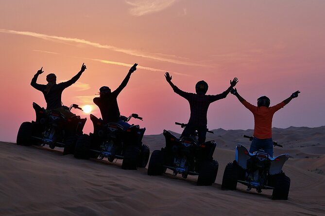 Quad Bike Tour Abu Dhbai - Reaching the F8R7+MC meeting point
