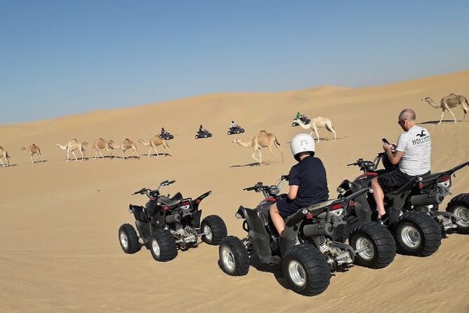 Quad biking tour with or without pick and drop(Abu dhbai ) - A private ATV ride instead of a packed desert safari