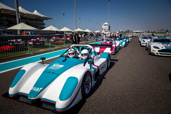Radical SST Passenger Ride - The hairpin, straightaway, and Yas Island views
