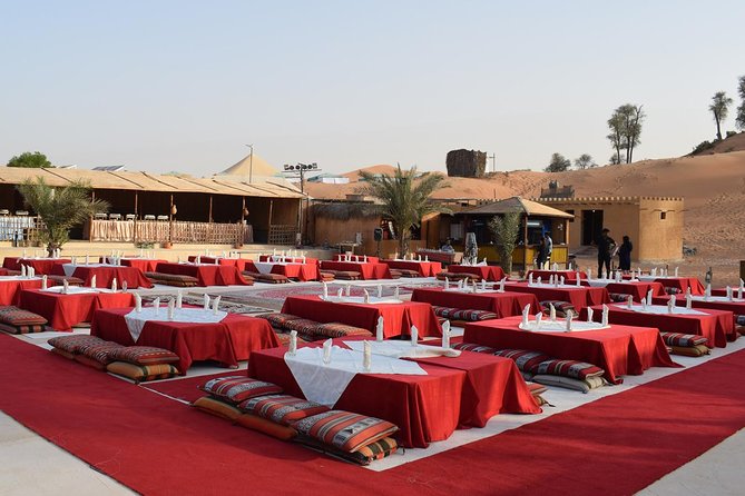 RAK Desert Safari and BBQ Dinner with RAK pick up - BBQ buffet dinner and evening shows