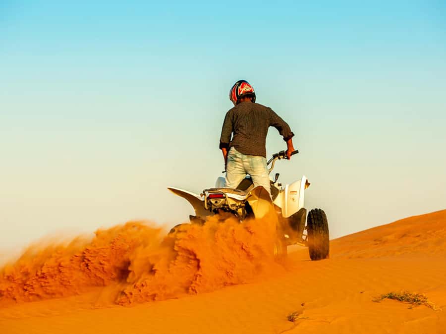 Ras Al Khaimah: Guided Quad Bike Tour - The Bedouin Oasis arrival and briefing