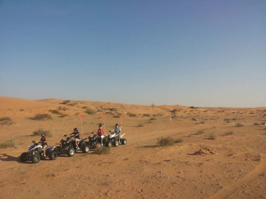 Ras Al Khaimah: Guided Quad Bike Tour - Hotel pickup and the time commitment