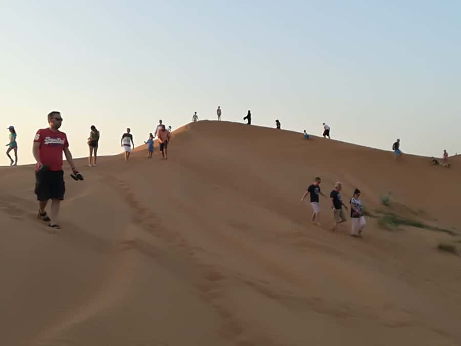 Ras Al Khaimah: Half-Day Desert Safari with Dinner - Leaving Ras Al Khaimah for the open desert