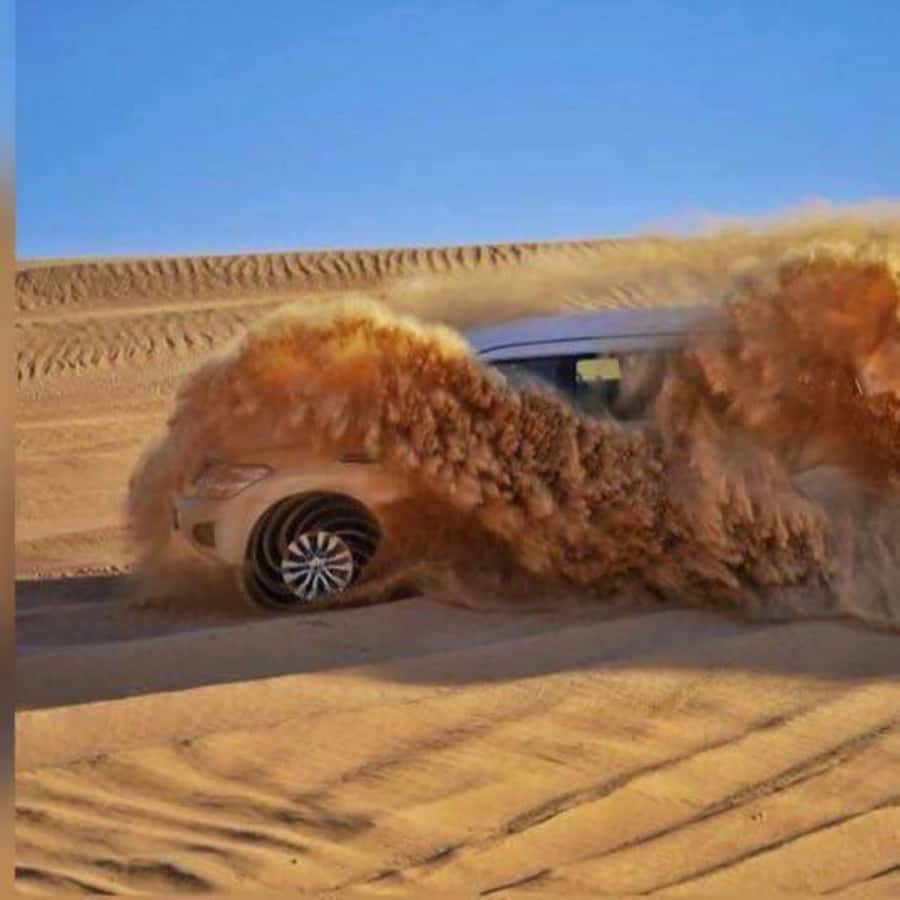Ras Al Khaimah: Half-Day Desert Safari with Dinner - Sunset photo stops in the Ras Al Khaimah desert