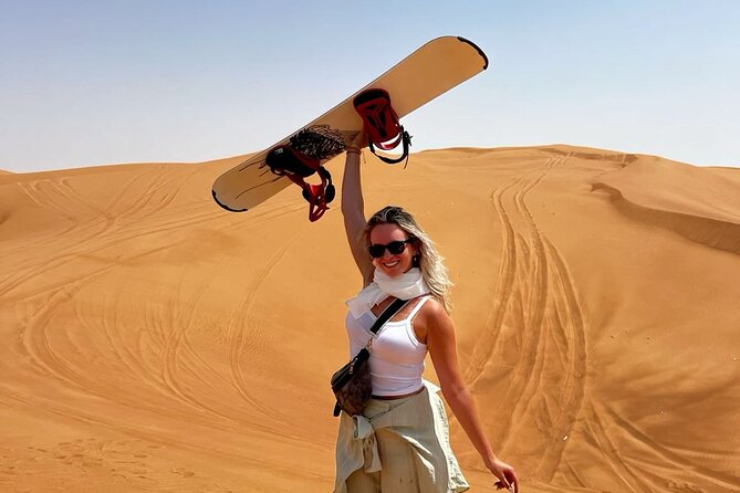Red Dunes Desert Safari 4x4 Pickup & Drop, Camel Ride BBQ & Shows - Guides can shape the whole outing