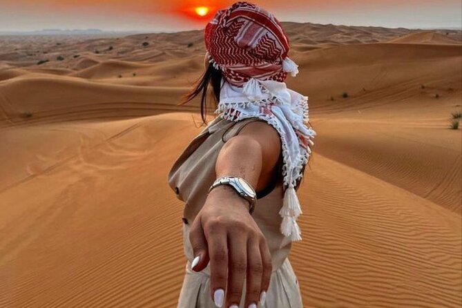 Red Dunes Desert Safari 4x4 Pickup & Drop, Camel Ride BBQ & Shows - What dune bashing feels like in a Land Cruiser