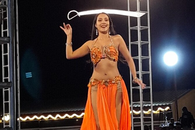 Red Dunes Desert Safari Dubai with Dinner Buffet, Show & Transfer - The desert camp: dinner, henna, and evening shows