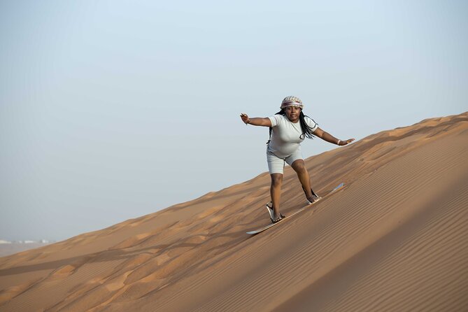 Sand boarding Camel ride and 1 hour ATV in Dubai Lahbab Red Dunes - The ATV session is the main event