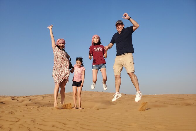 Shared Desert Safari Tour Dubai with Dinner Included - A short, well-timed sunset stop