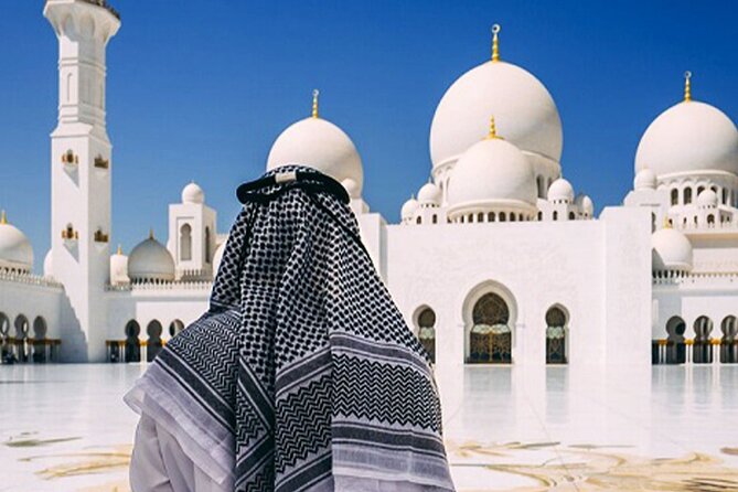 Shared Full Day Guided Tour Visit to Abu Dhabi - What the guide and vehicle service add